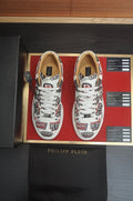 Philipp Plein Graphic Print Low-Top Sneakers — hero