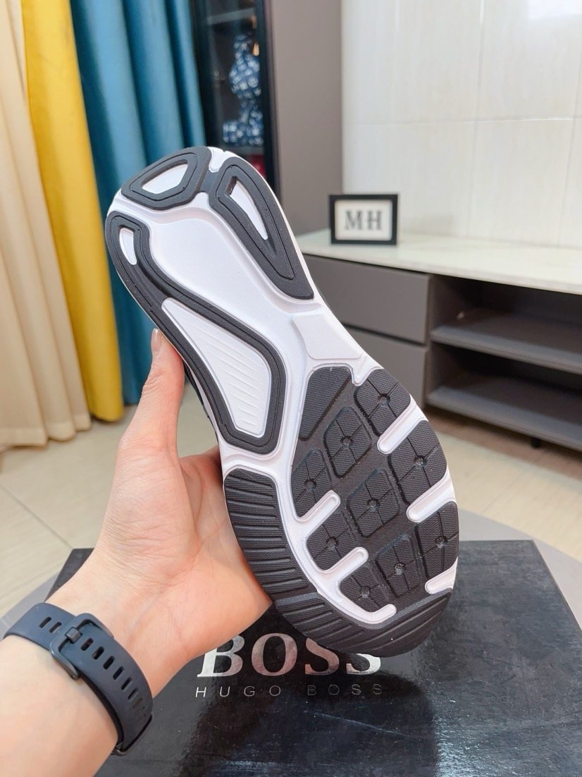 Hugo Boss Mesh Panel Sneakers — detail
