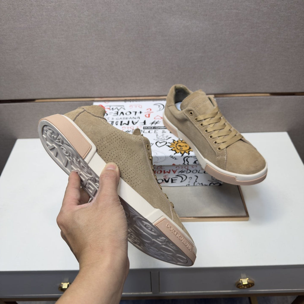 Dolce & Gabbana Panel Low-Top Sneakers — detail