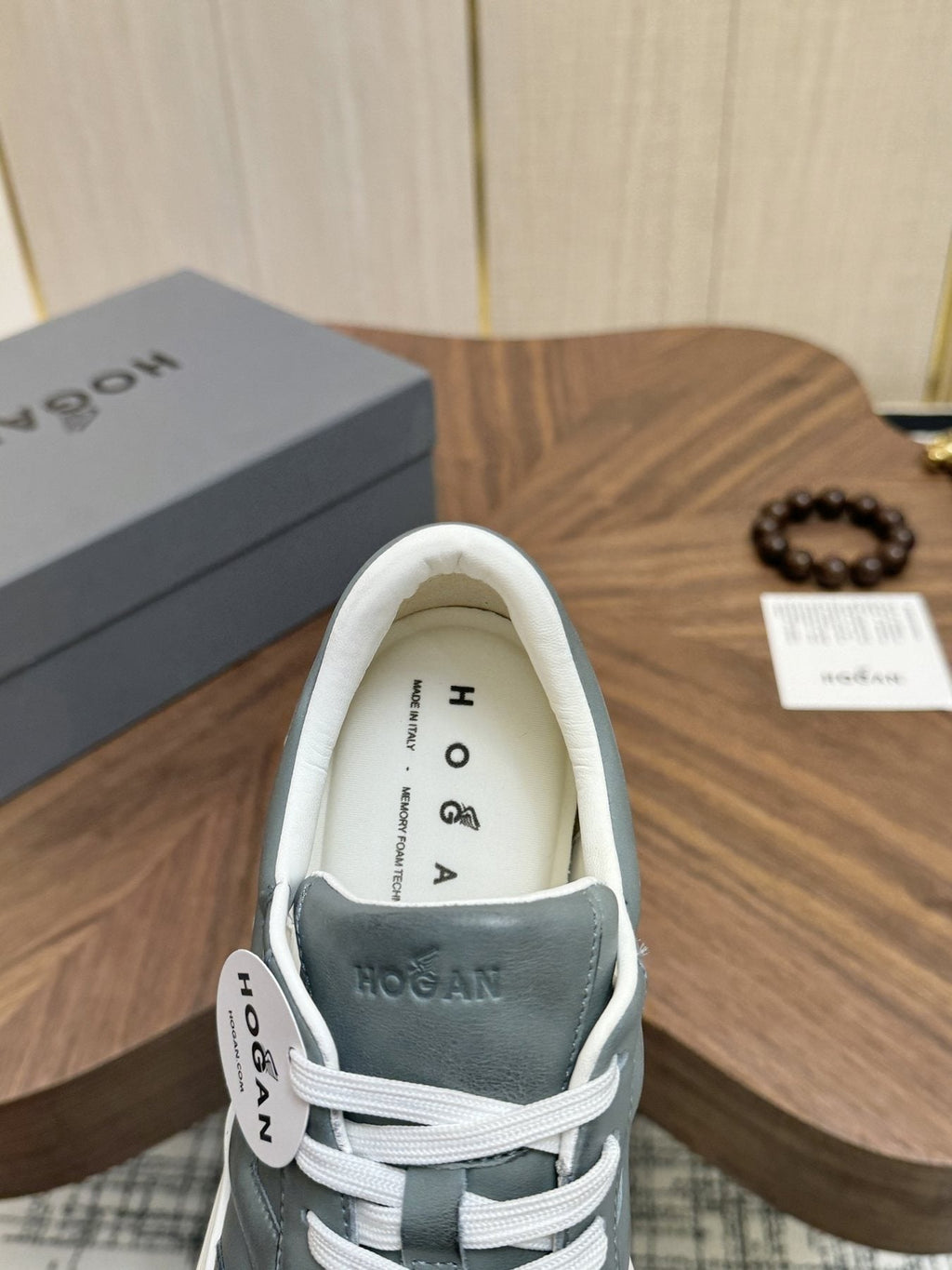 HOGAN H-Stripes Platform Sneakers — detail