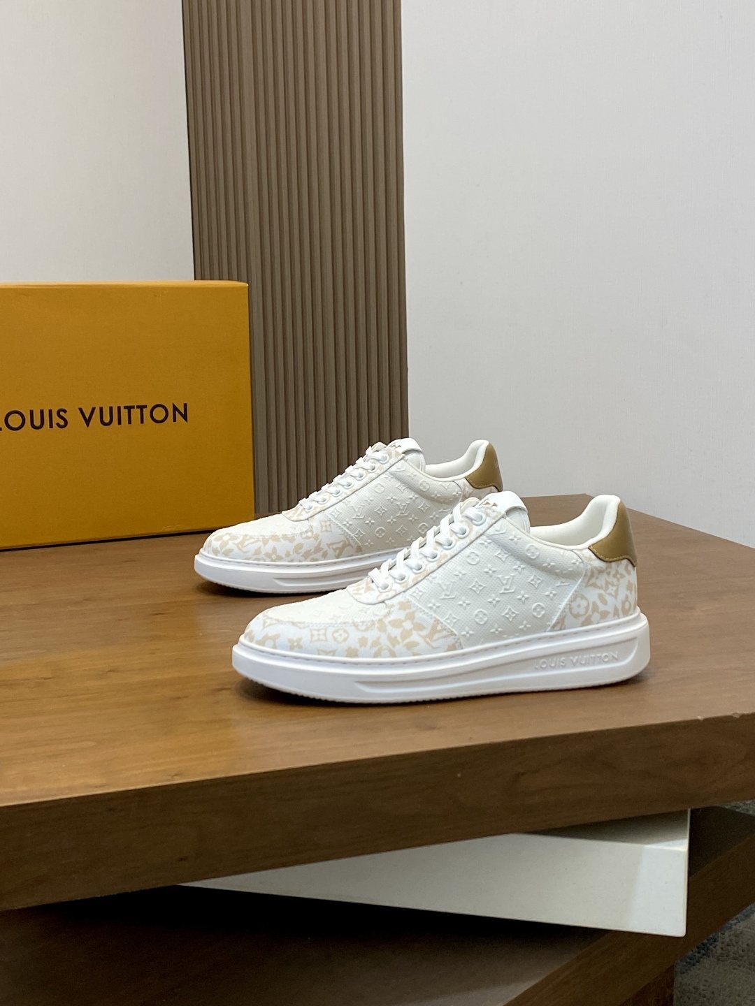 Louis Vuitton Monogram Panel Low-Top Sneakers — hero