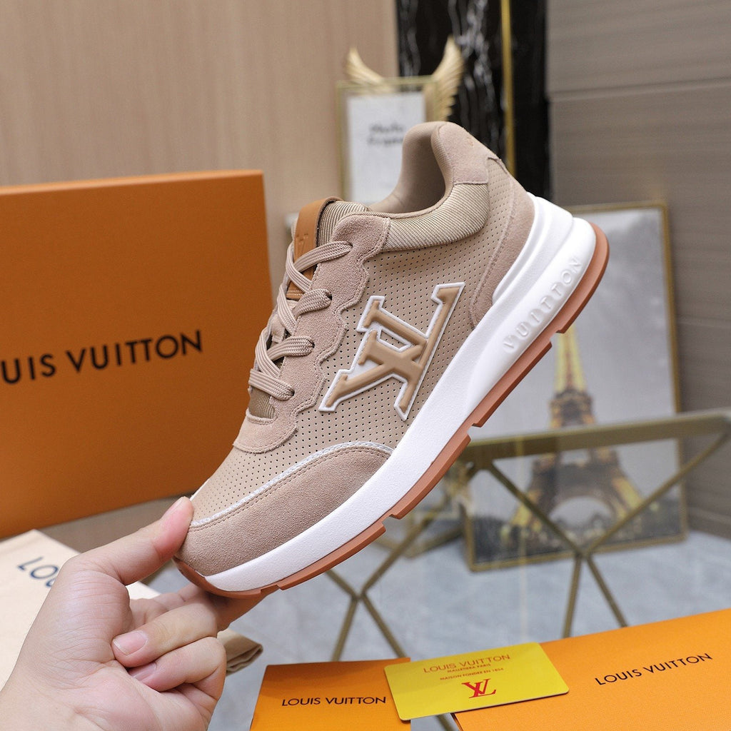 Louis Vuitton Gum-Sole Low-Top Sneakers — front