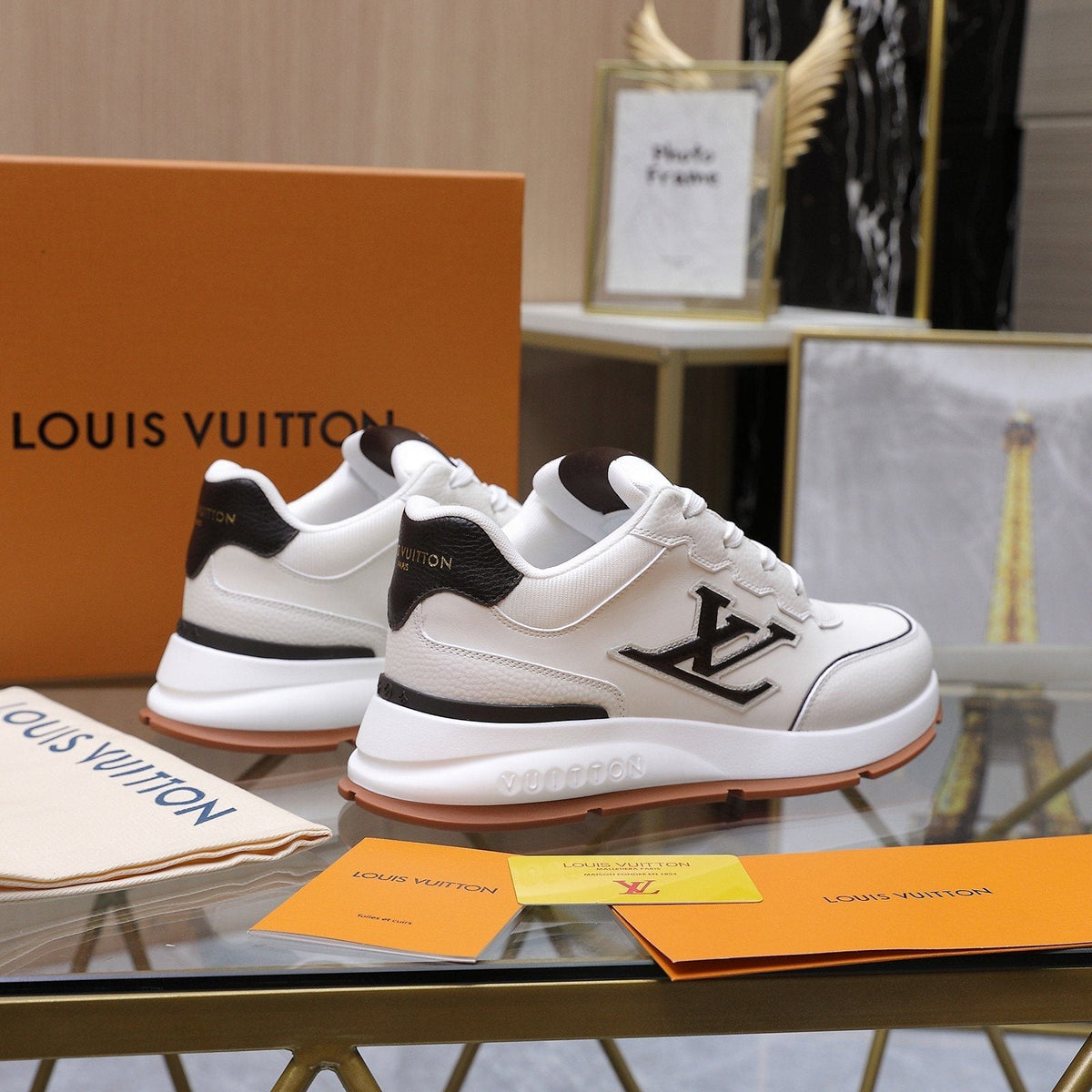 Louis Vuitton Gum-Sole Low-Top Sneakers — side