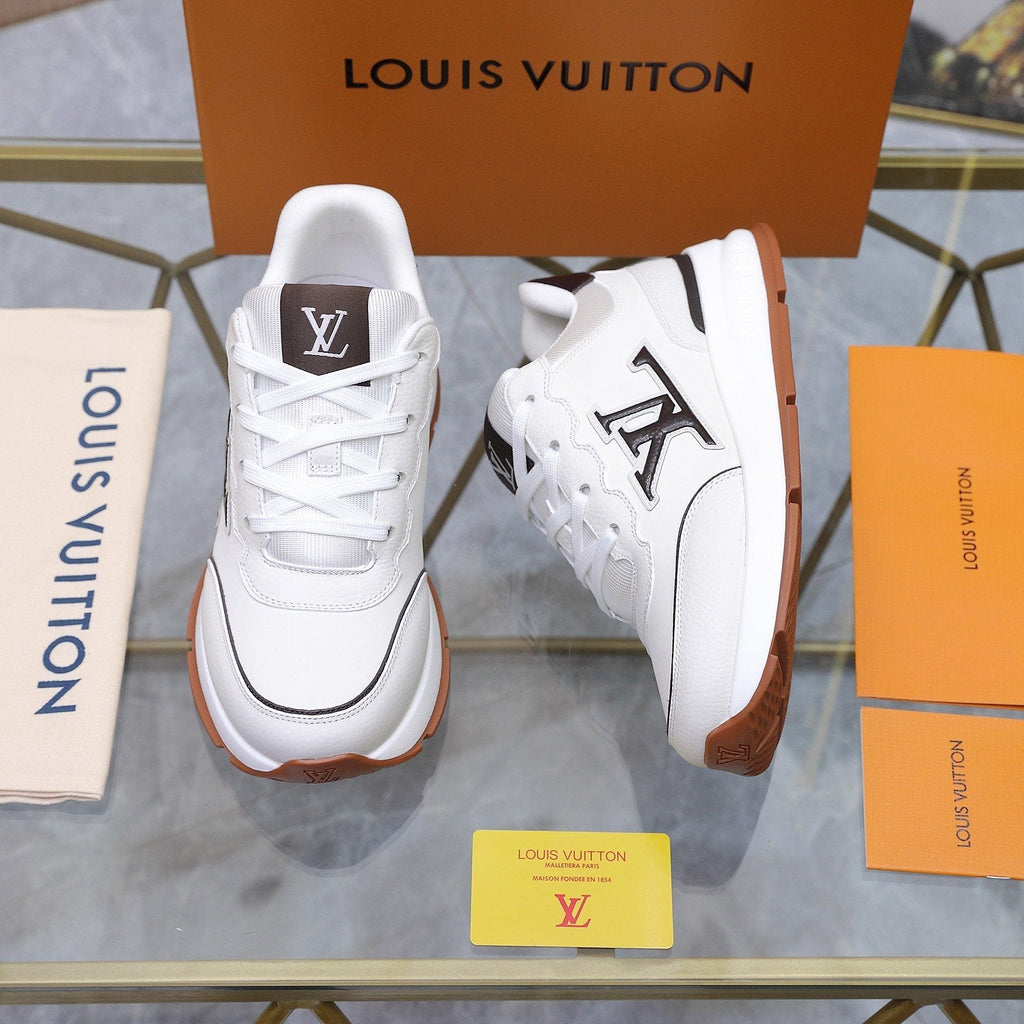 Louis Vuitton Gum-Sole Low-Top Sneakers — front