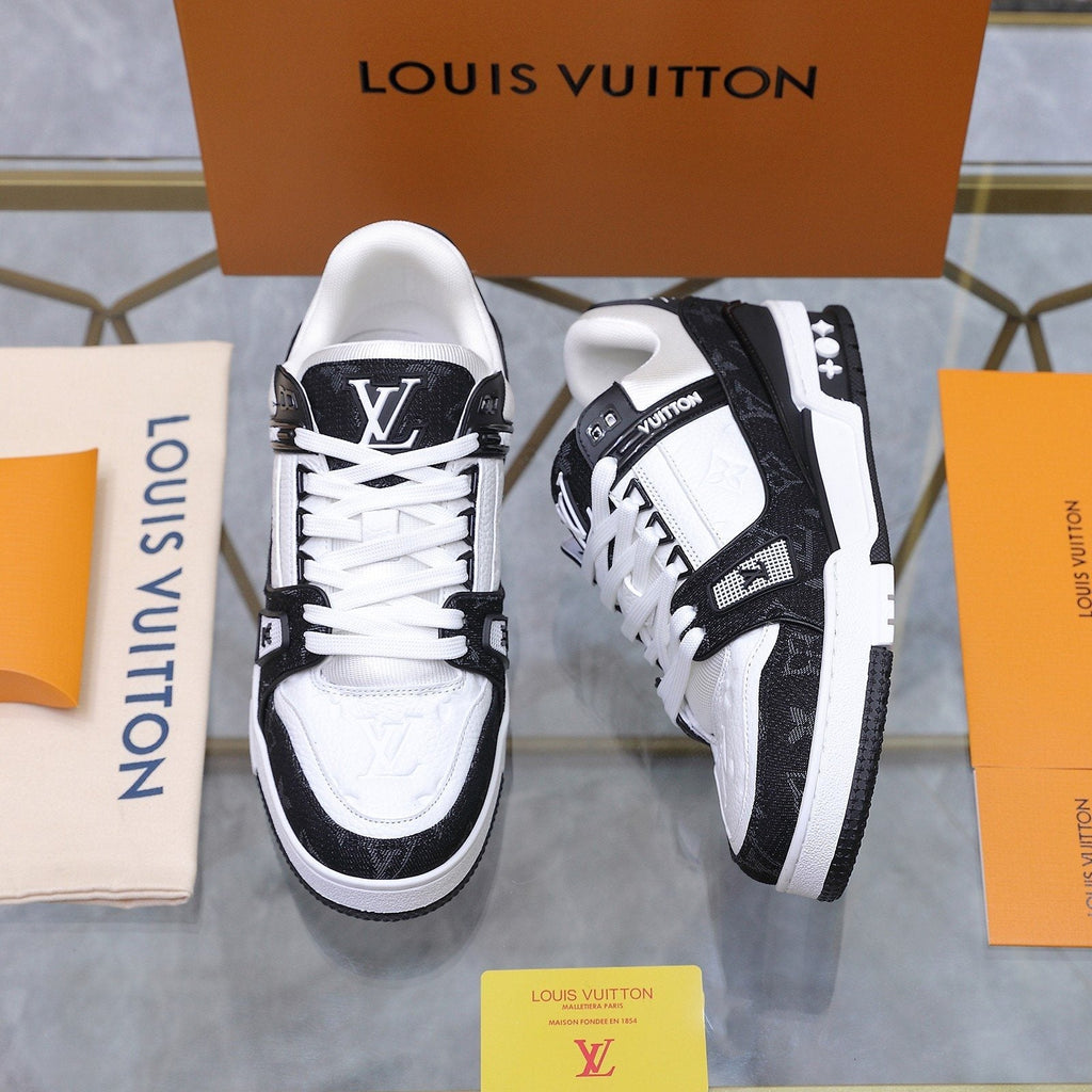 Louis Vuitton Monogram Low-Top Sneakers — front