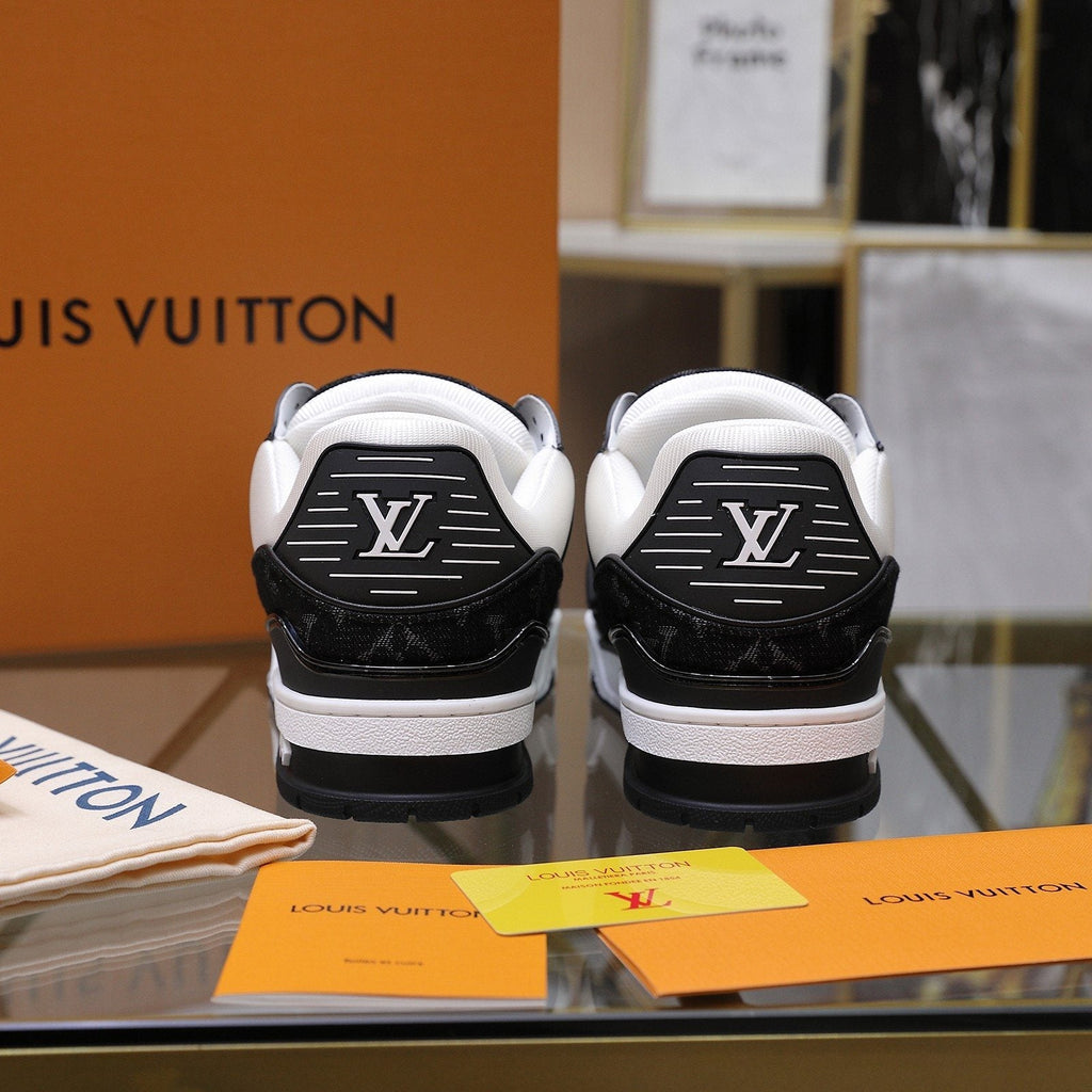 Louis Vuitton Monogram Low-Top Sneakers — back