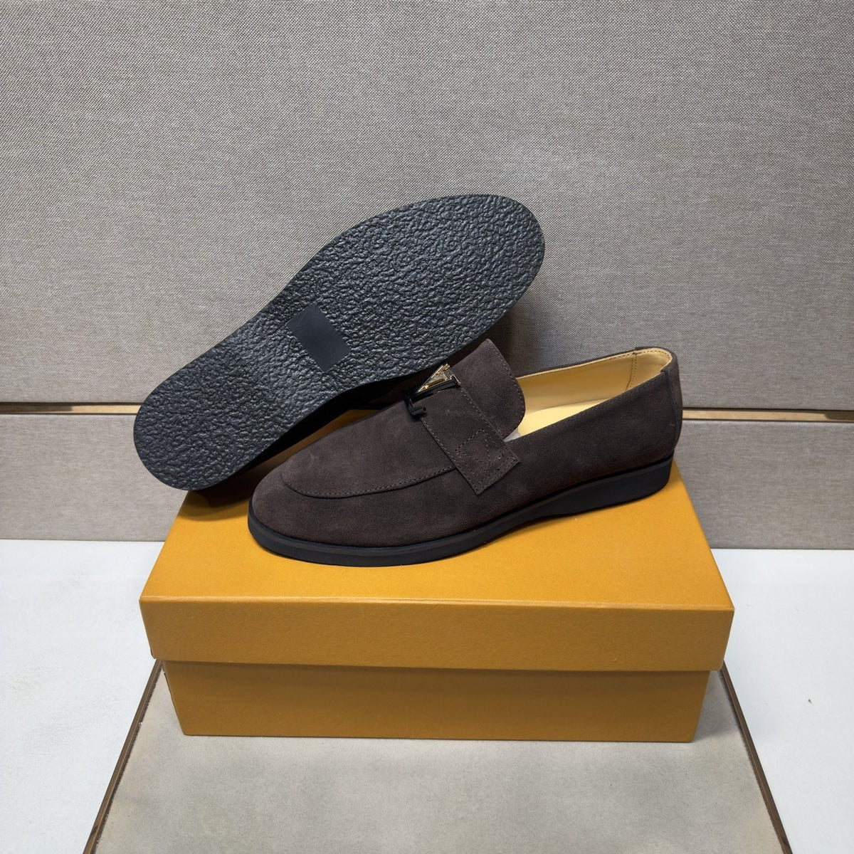 Louis Vuitton V-Hardware Loafers — detail