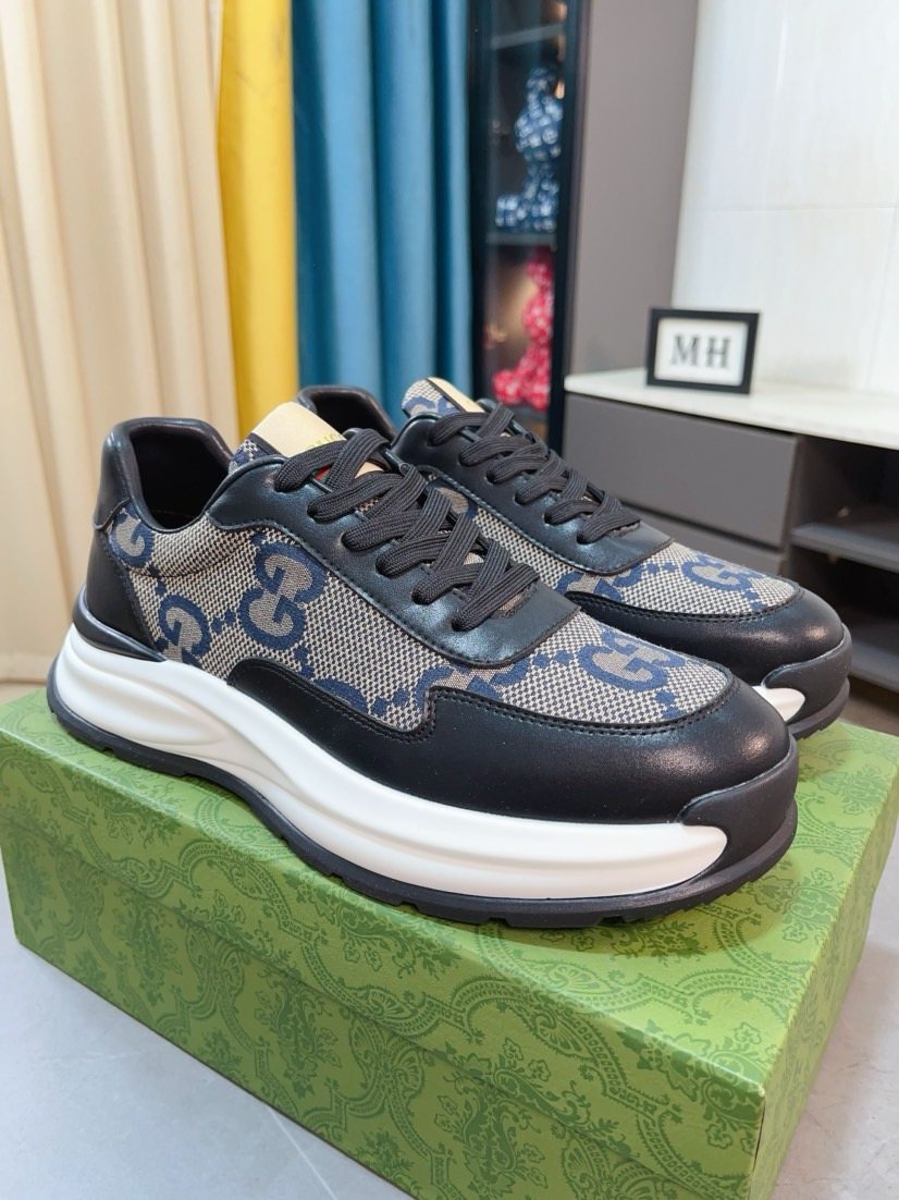 Gucci GG Pattern Sneakers — front