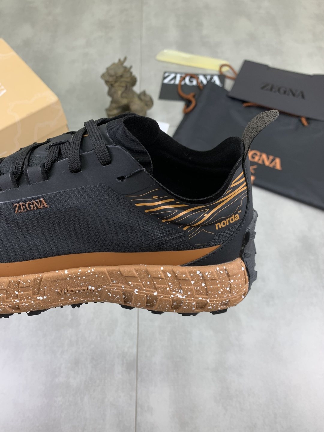 Zegna 001 Trail Running Shoes — side