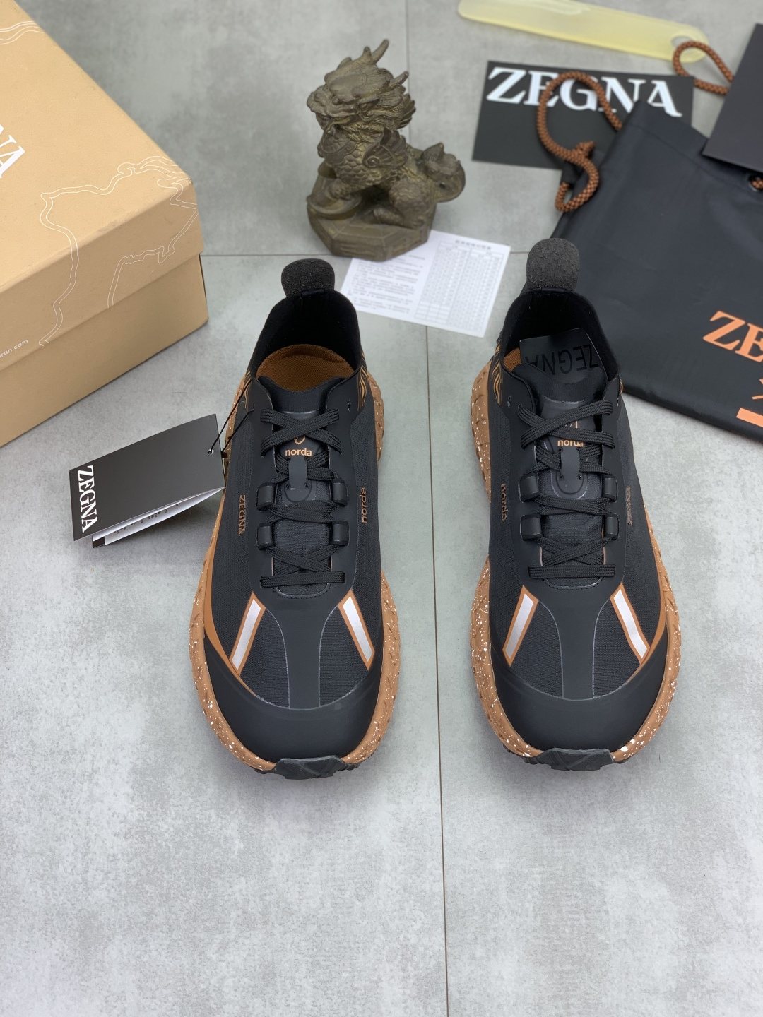 Zegna 001 Trail Running Shoes — front