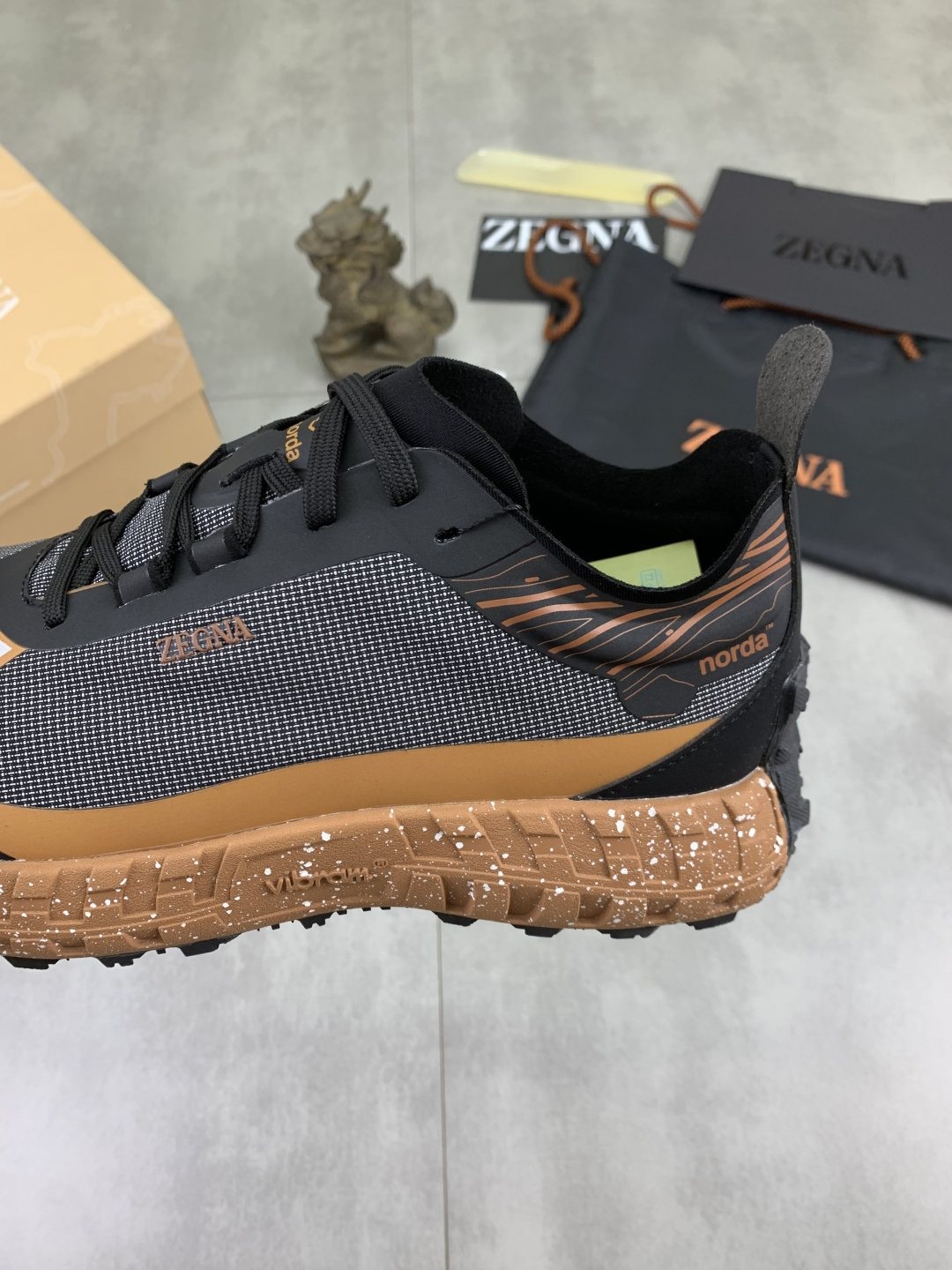 Zegna 001 Trail Running Shoes — side