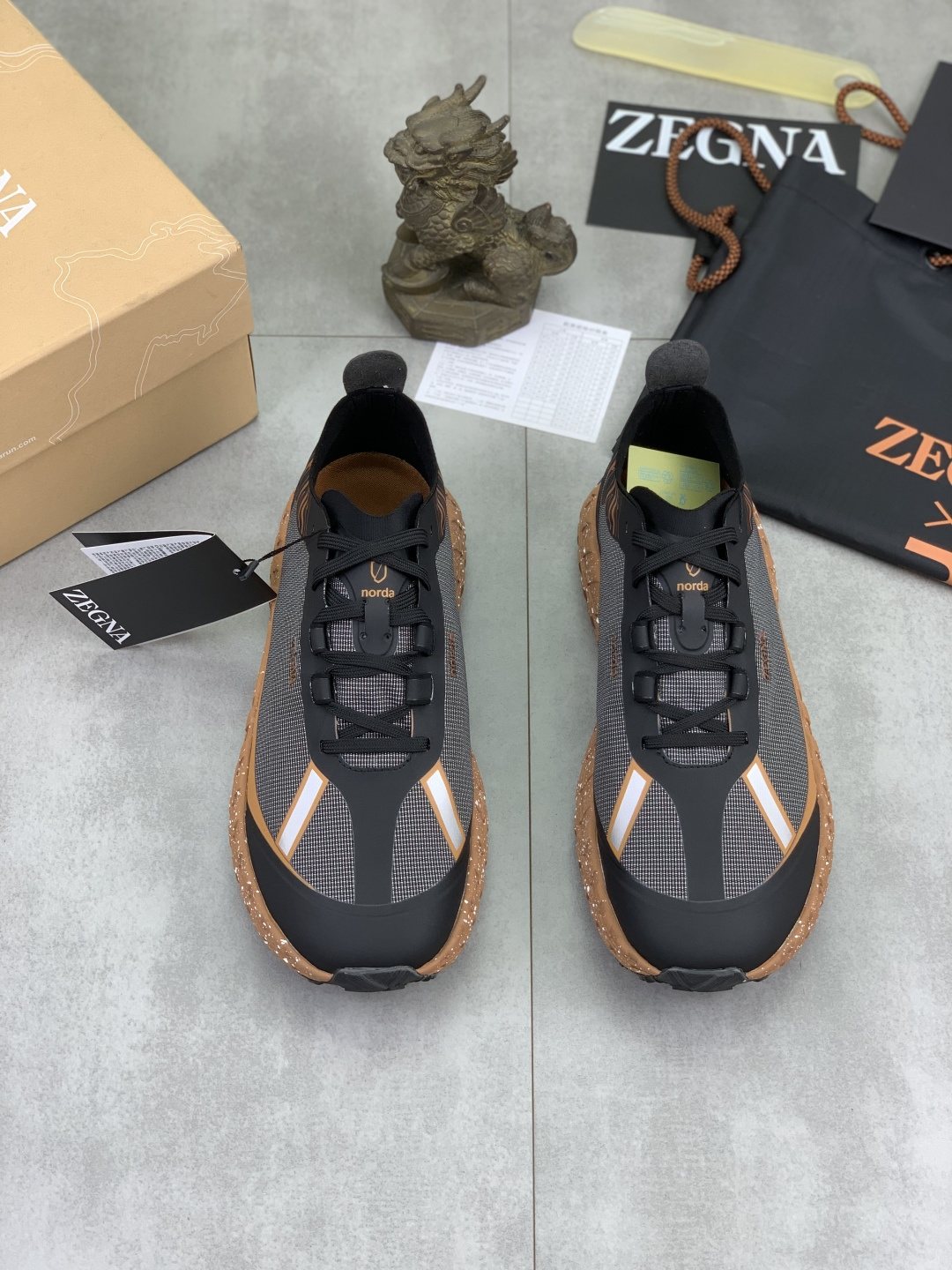 Zegna 001 Trail Running Shoes — front