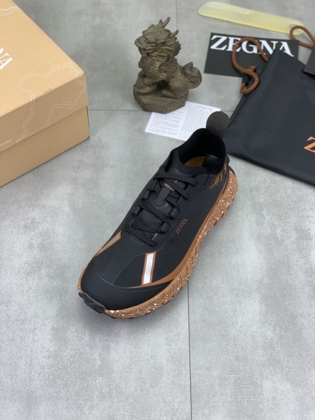 Zegna 001 Trail Running Shoes — front