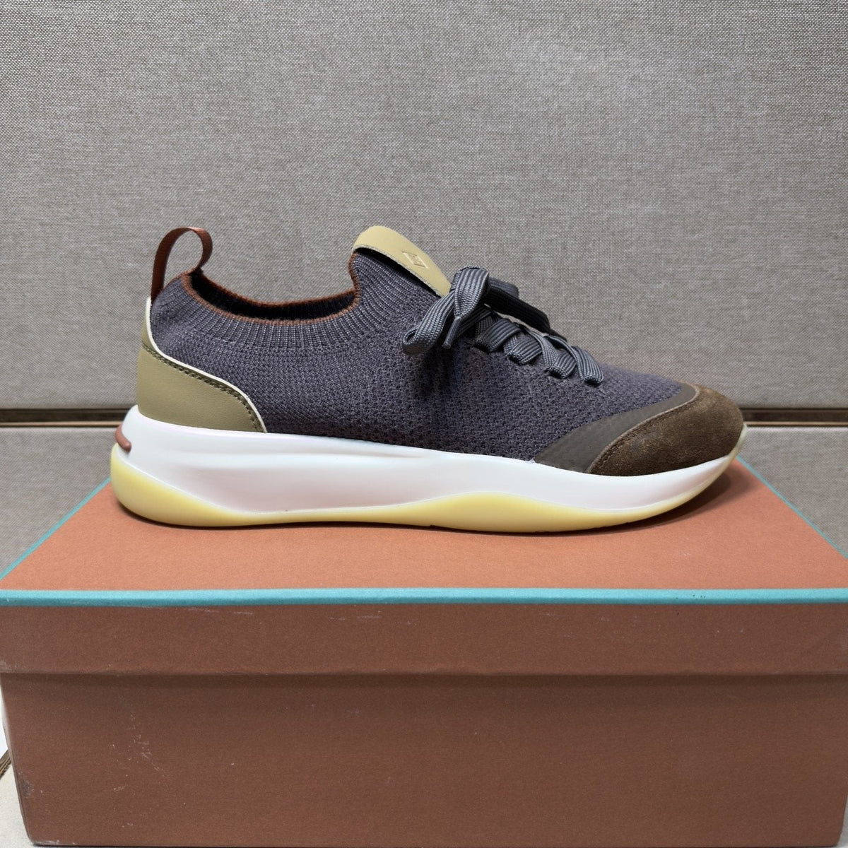 Loro Piana Mesh Low-Top Sneakers — side