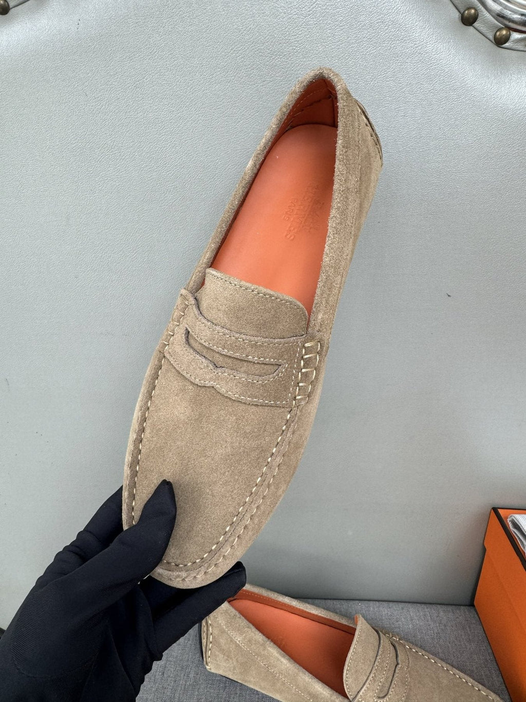 Hermès Men's Driving Loafers — model