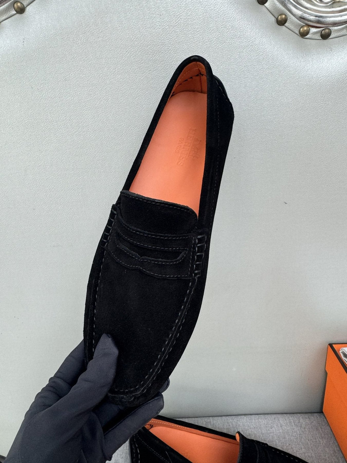 Hermès Men's Driving Loafers — model