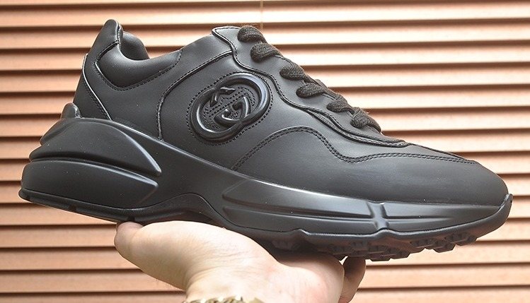 Gucci Tonal Chunky Low-Top Sneakers — front
