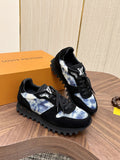Louis Vuitton Cloud Panel Low-Top Sneakers — front