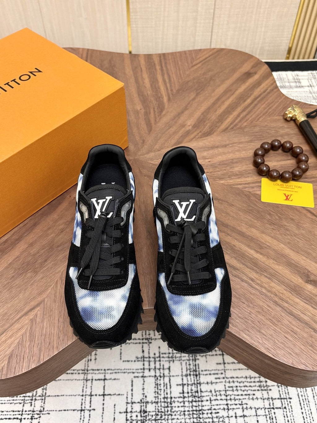 Louis Vuitton Cloud Panel Low-Top Sneakers — front