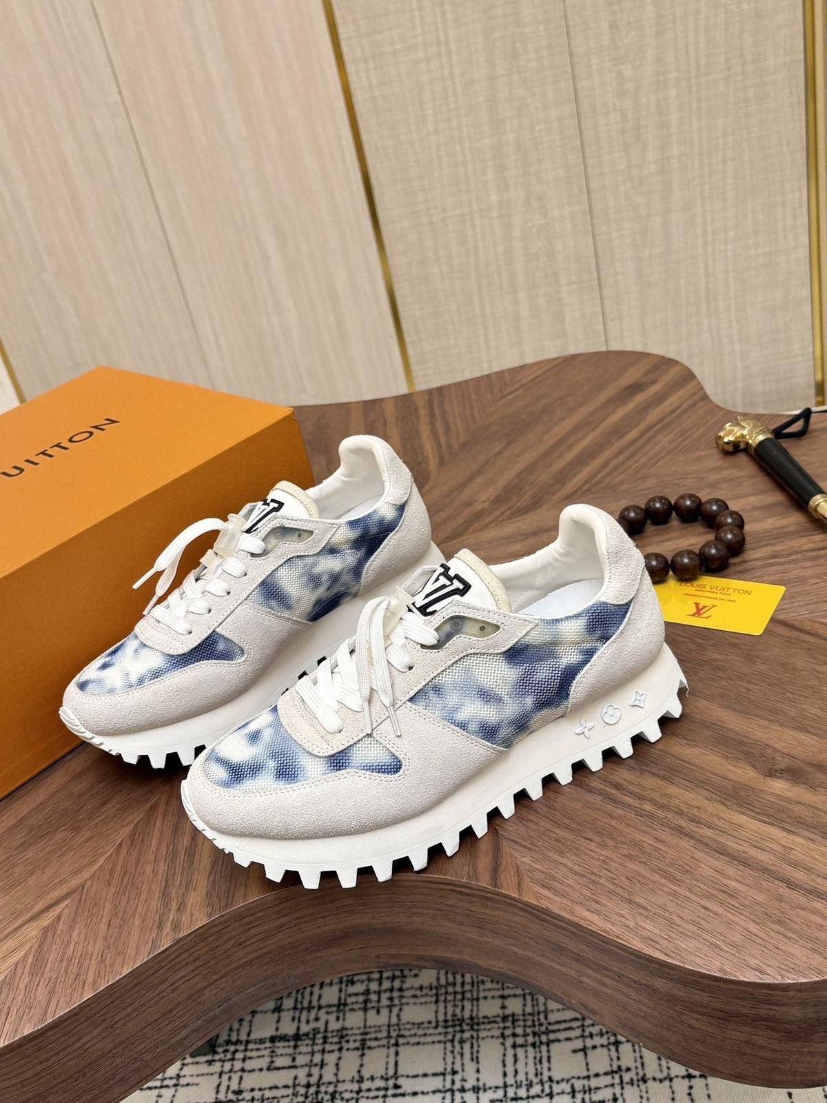Louis Vuitton Cloud Panel Low-Top Sneakers — side