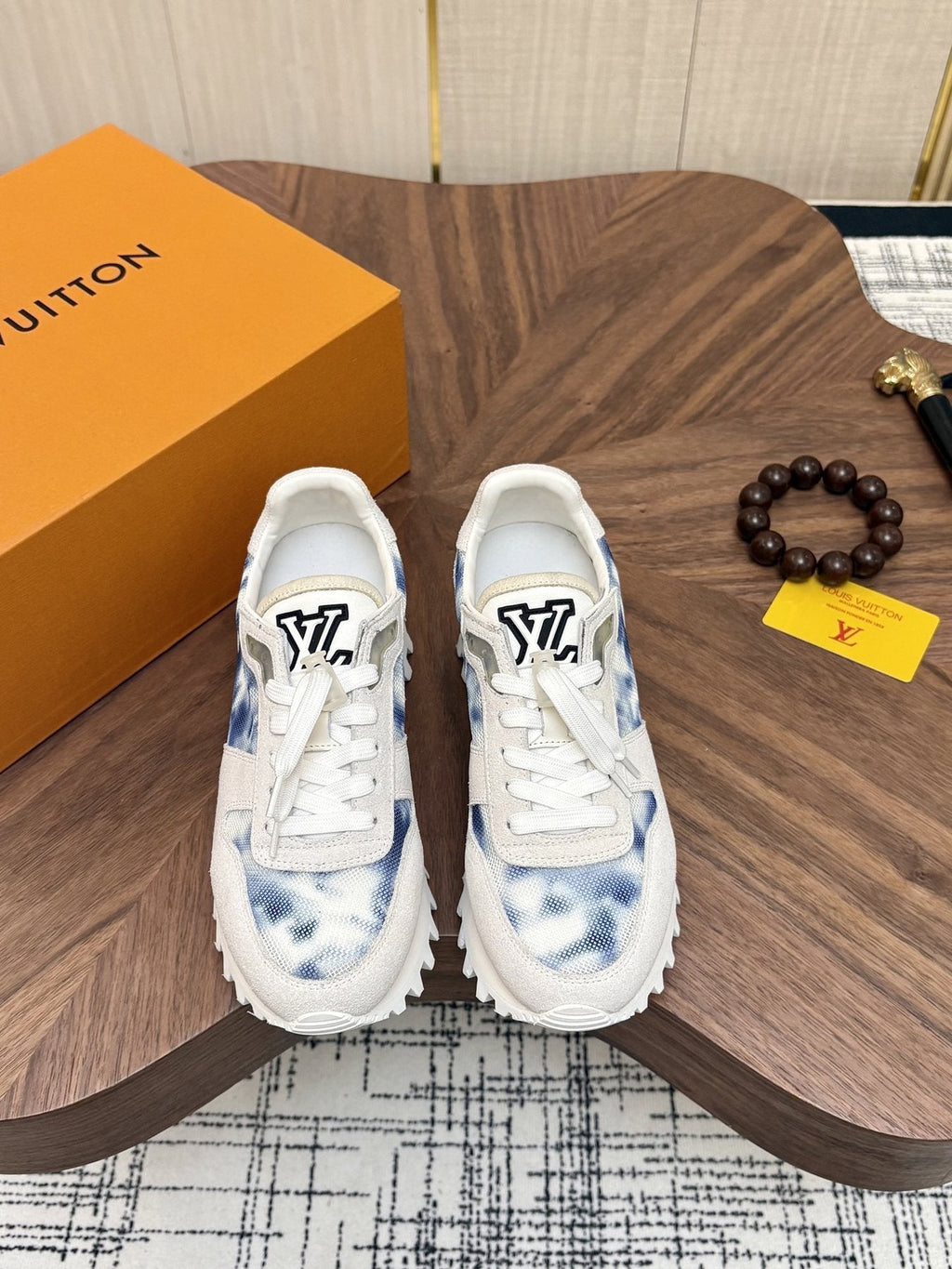 Louis Vuitton Cloud Panel Low-Top Sneakers — front