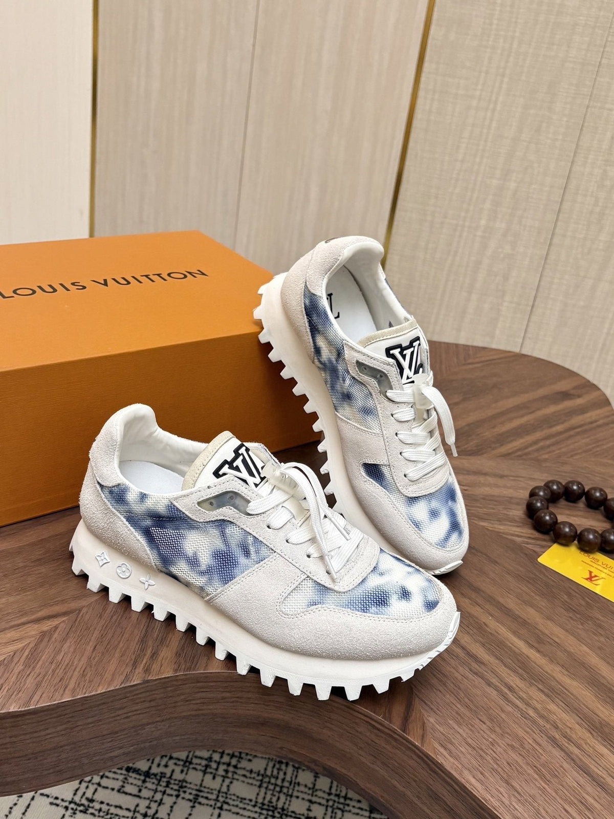 Louis Vuitton Cloud Panel Low-Top Sneakers — model