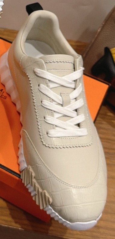 Hermès Color-Block Lace-Up Sneakers — hero