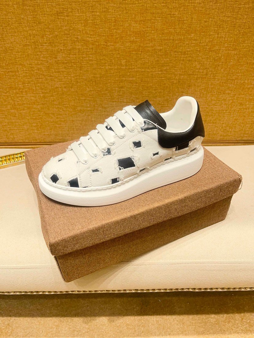 Patterned Low-Top Sneakers — side