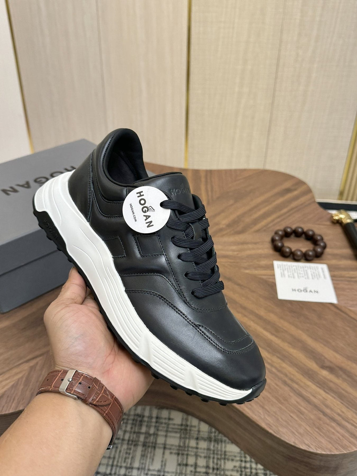 Hogan Women's Platform Sneakers — detail