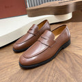Men’s Leather Penny Loafers — hero