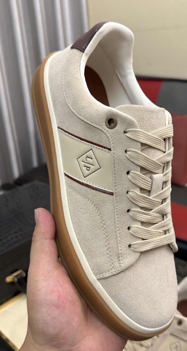 Low-Top Lace-Up Sneakers — hero