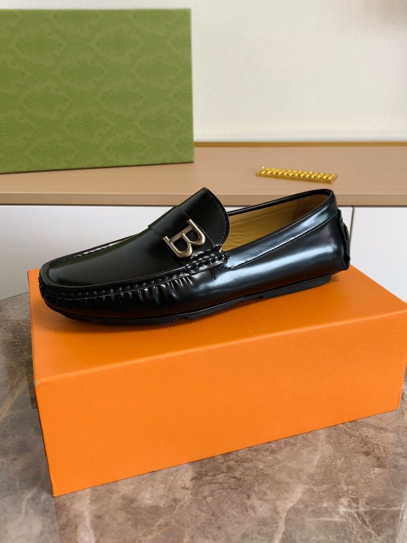 Men's Metal-Accent Loafers — side