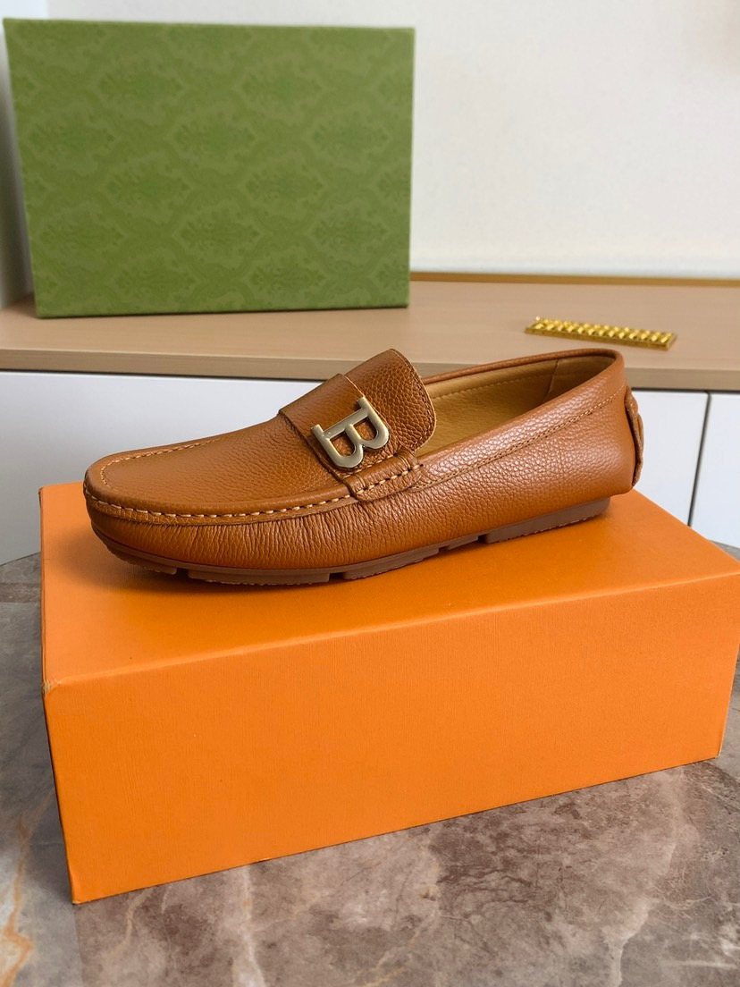Men's Metal-Accent Loafers — side