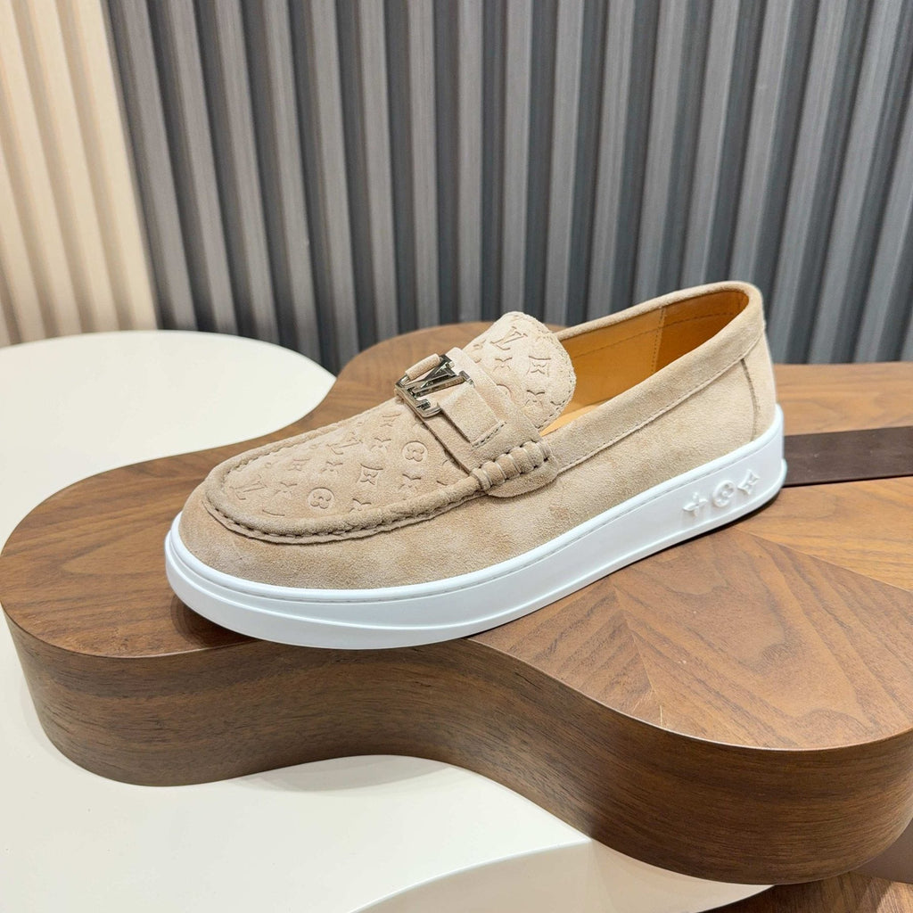 Louis Vuitton Monogram Slip-On Sneakers — side