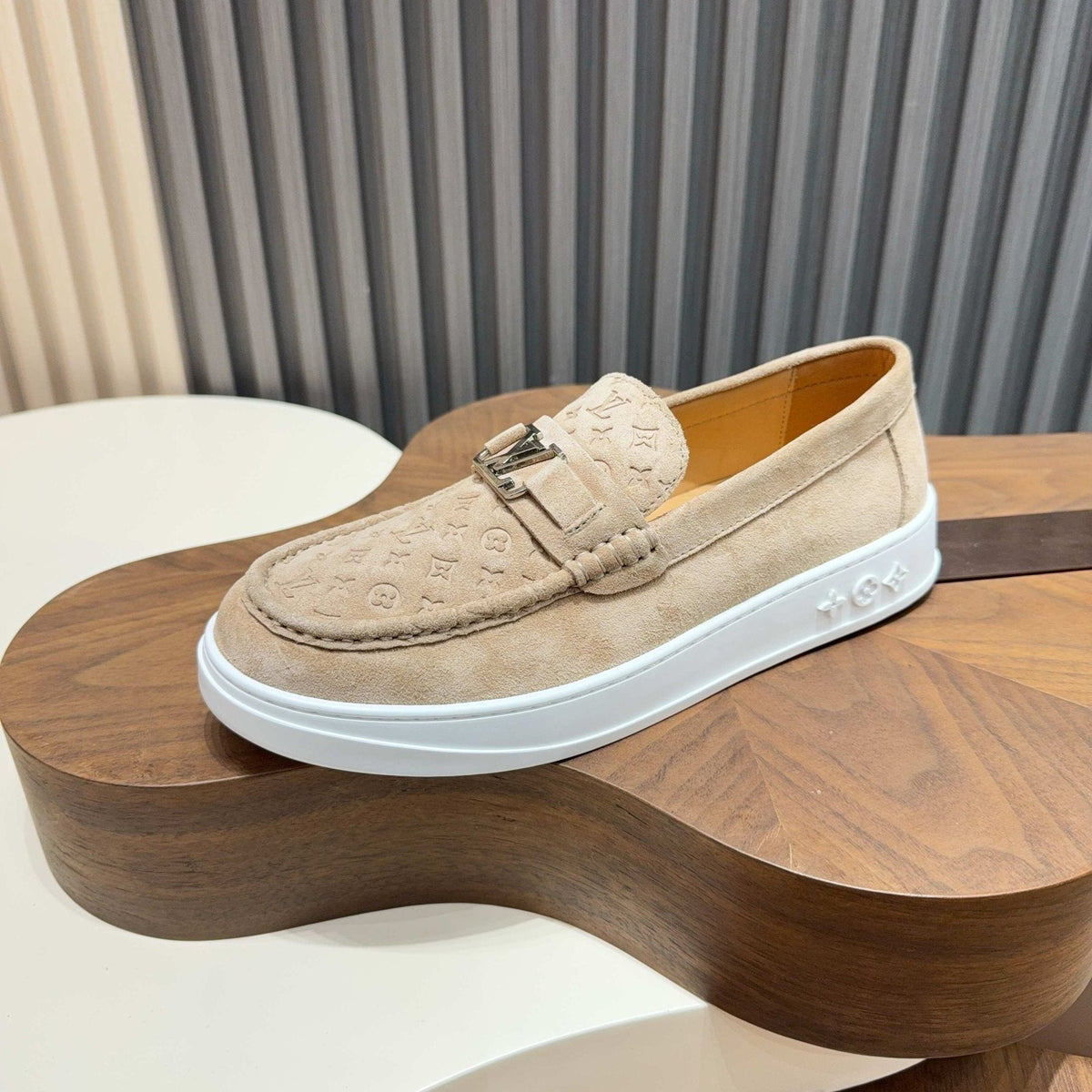 Louis Vuitton Monogram Slip-On Sneakers — side