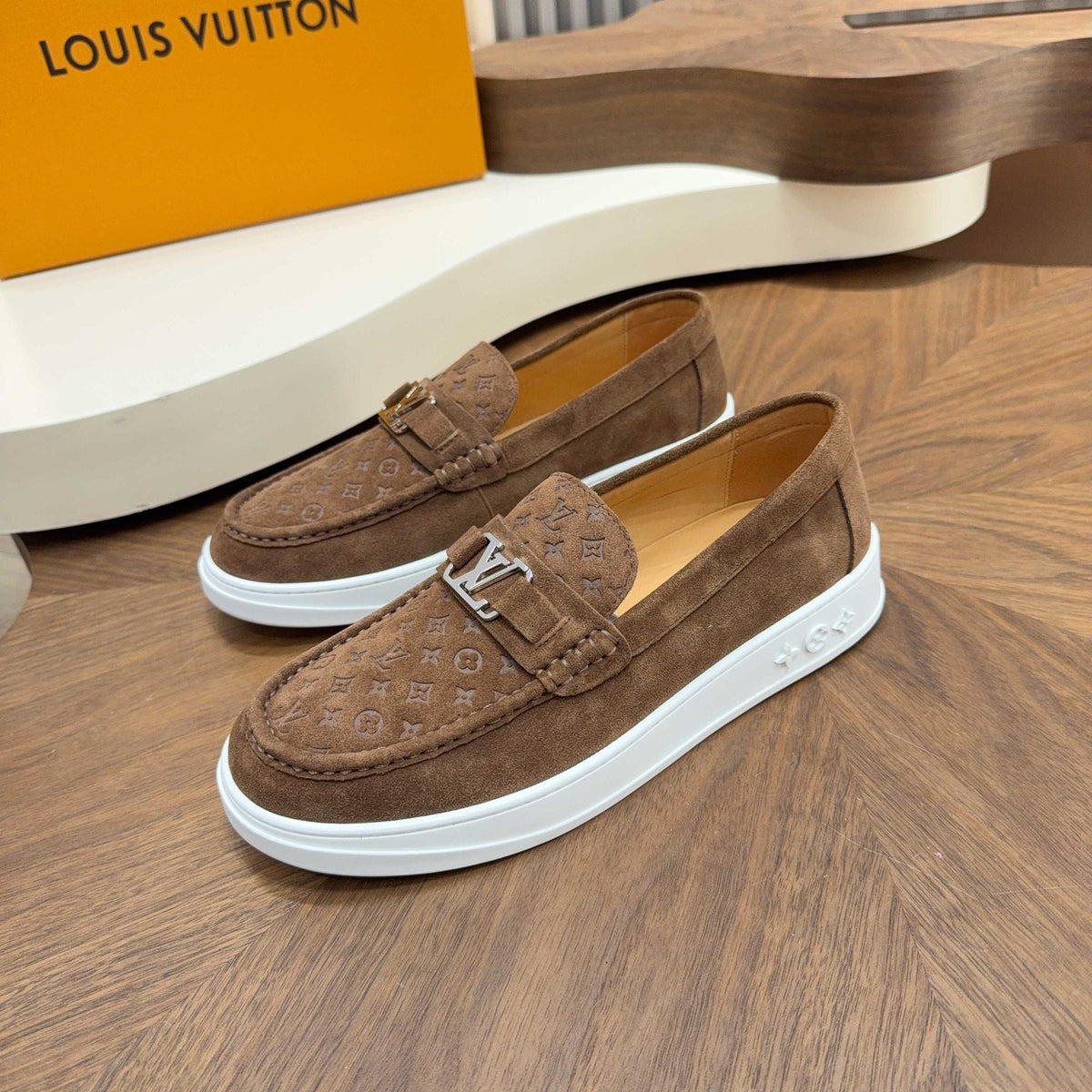 Louis Vuitton Monogram Slip-On Sneakers — hero