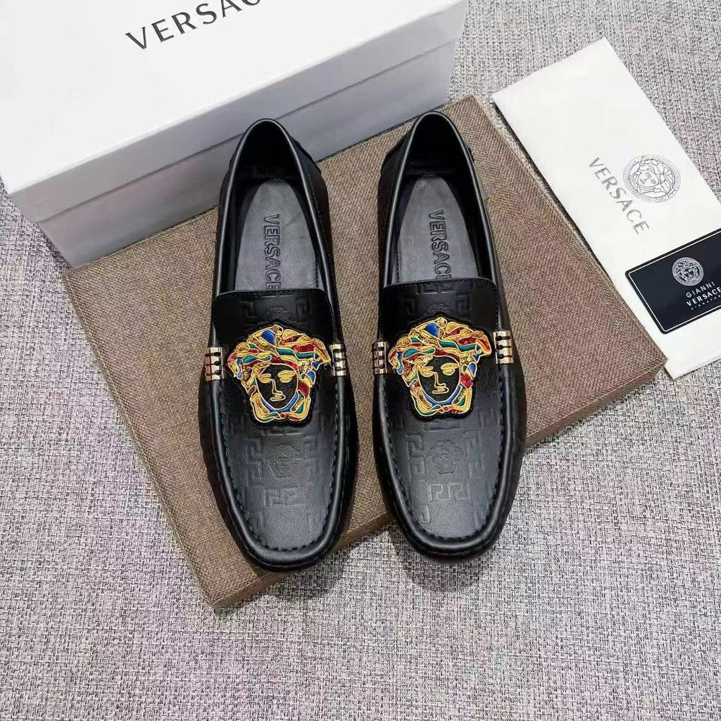 Versace Crest Loafers — side