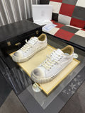 Maison Margiela Paneled Low-Top Sneakers — front