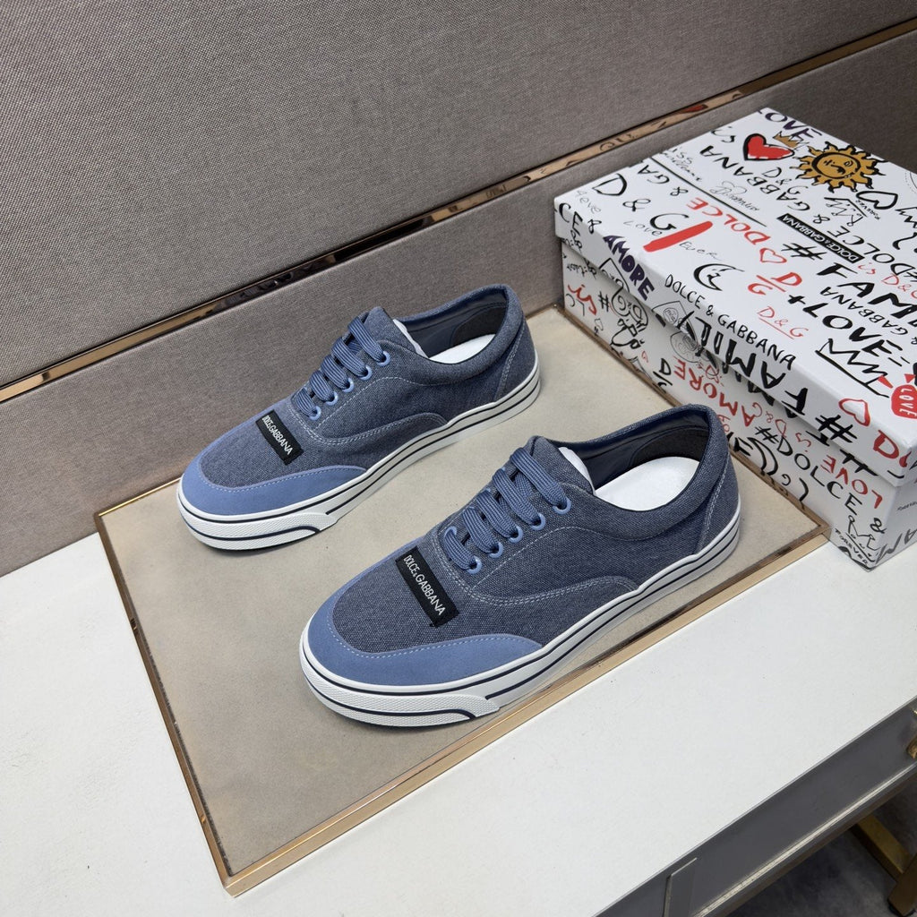 Dolce & Gabbana Men's Low-Top Sneakers — side