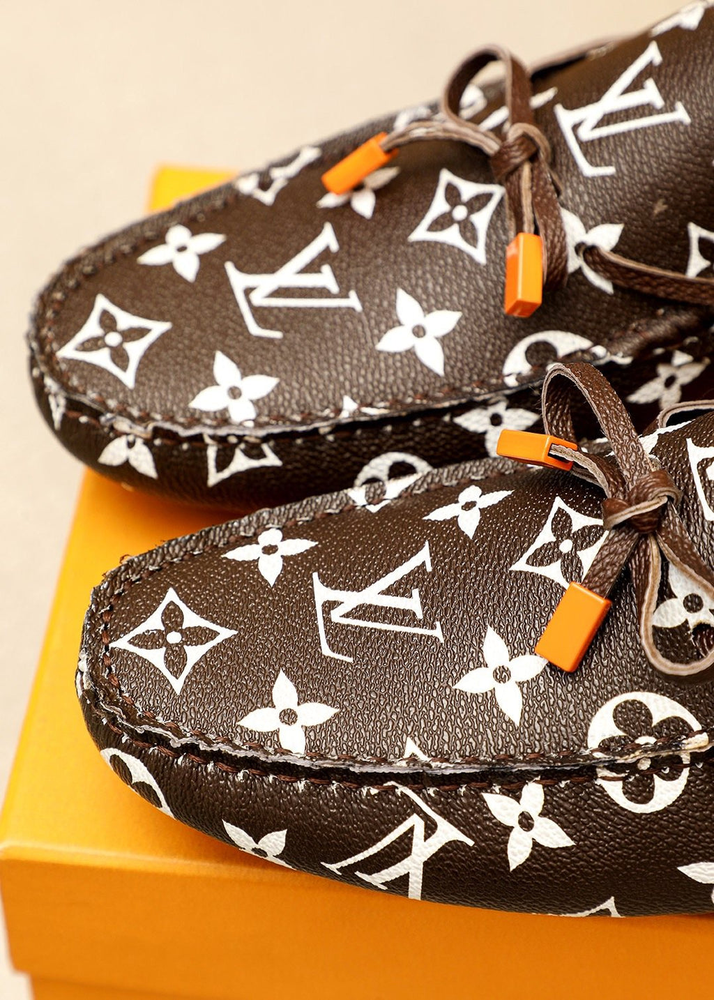 Louis Vuitton Monogram Driving Loafers — detail