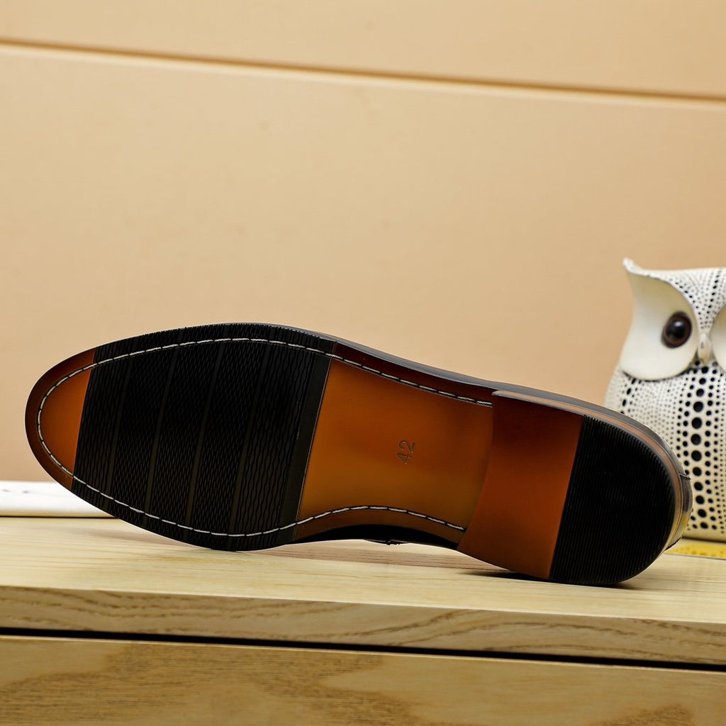 Louis Vuitton Men's Tassel Loafers — side