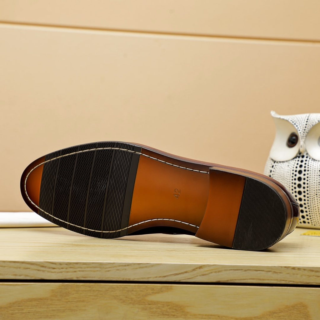 Louis Vuitton Men's Tassel Loafers — side
