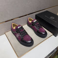 Philipp Plein Monogram Panel Low-Top Sneakers — front