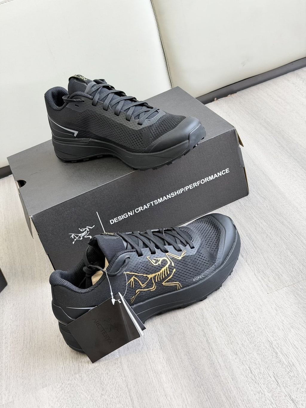 Arc'teryx Low-Cut Hiking Shoes — side