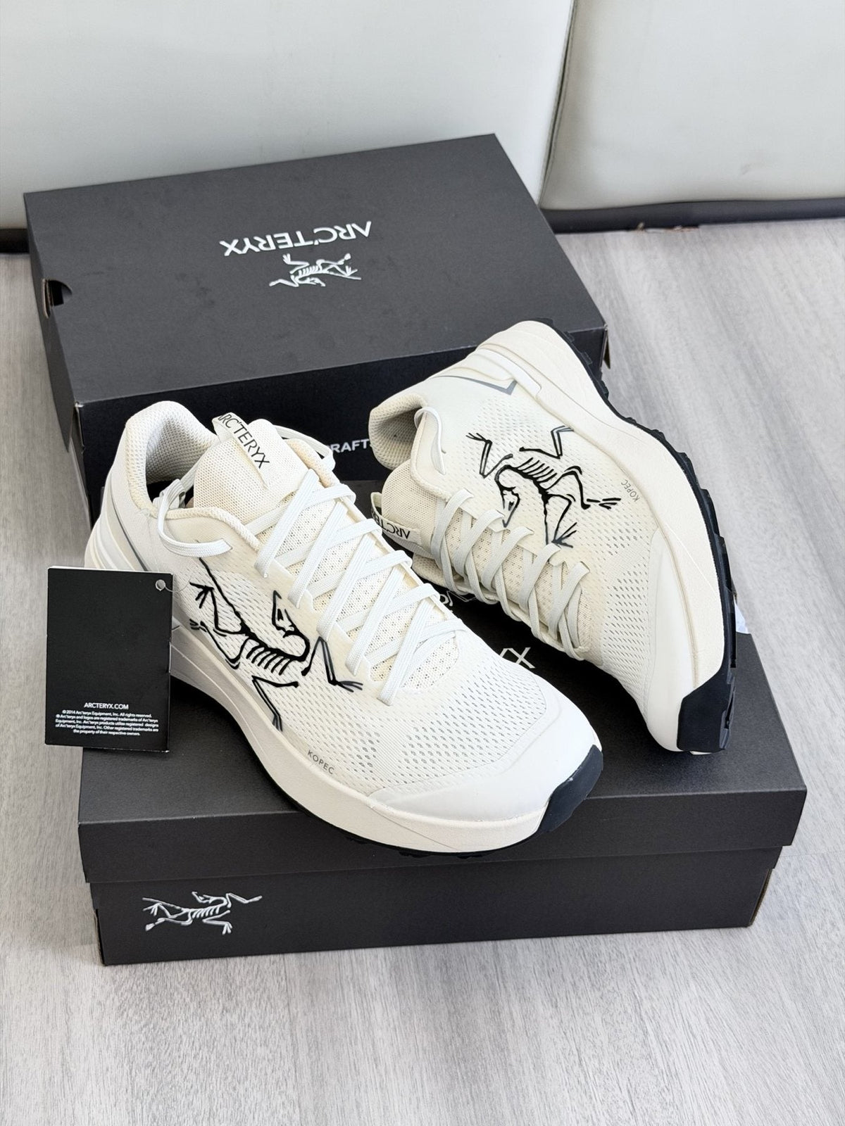 Arc'teryx Low-Cut Hiking Shoes — side