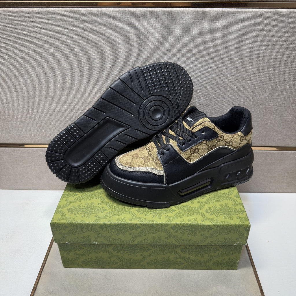 Gucci GG Panel Low-Top Sneakers — detail
