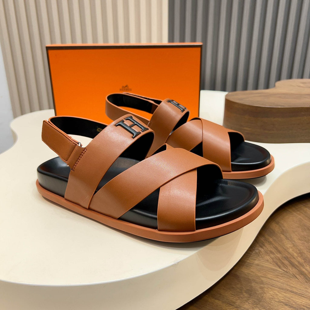 Hermès Cross-Strap Slingback Sandals — hero