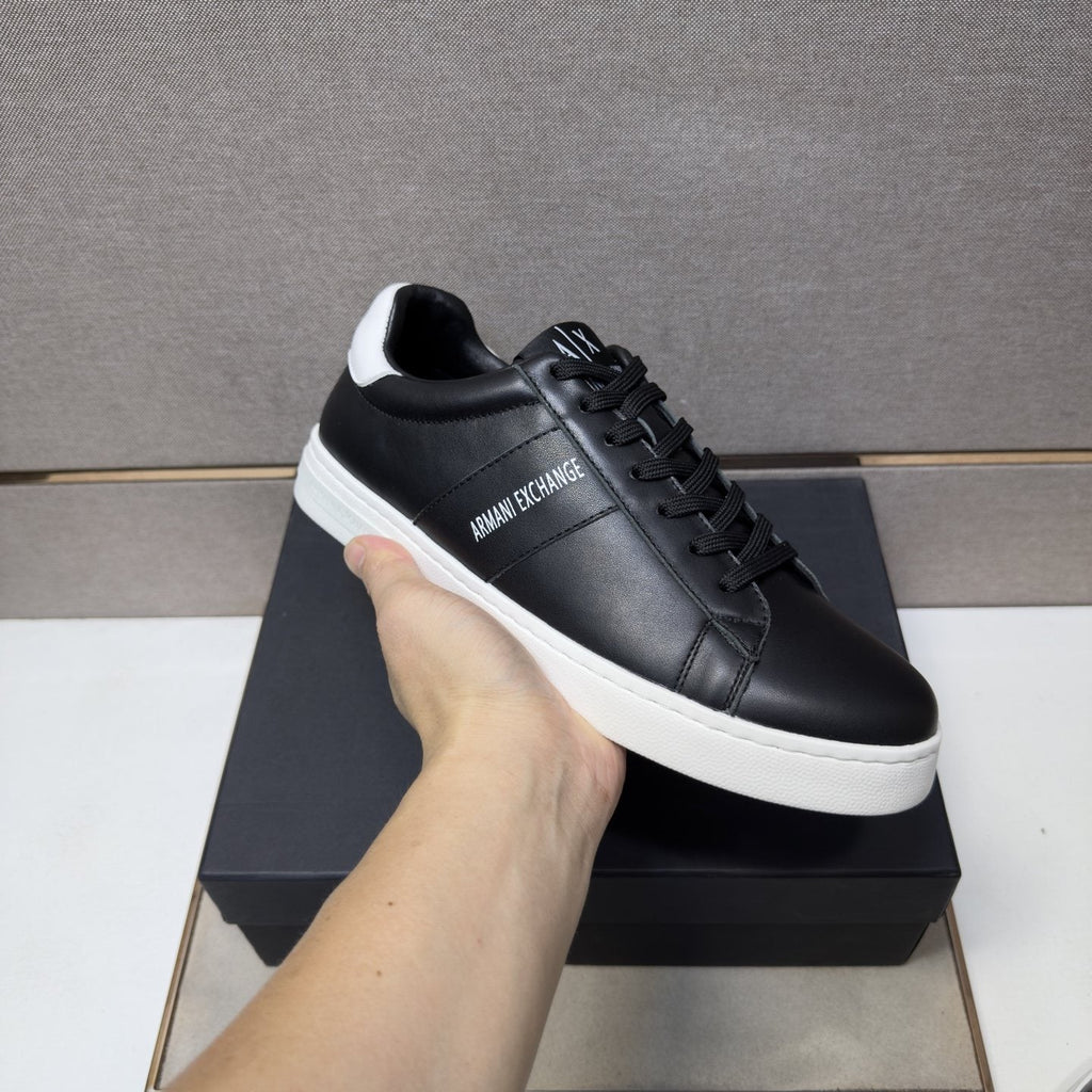 Armani Exchange Low-Top Lace-Up Sneakers — model