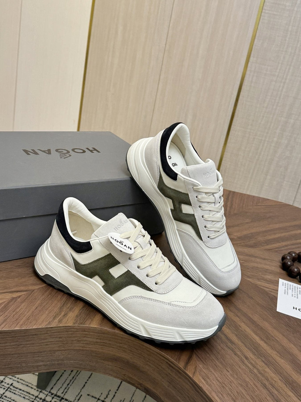 Hogan H-Stripes Platform Sneakers — model