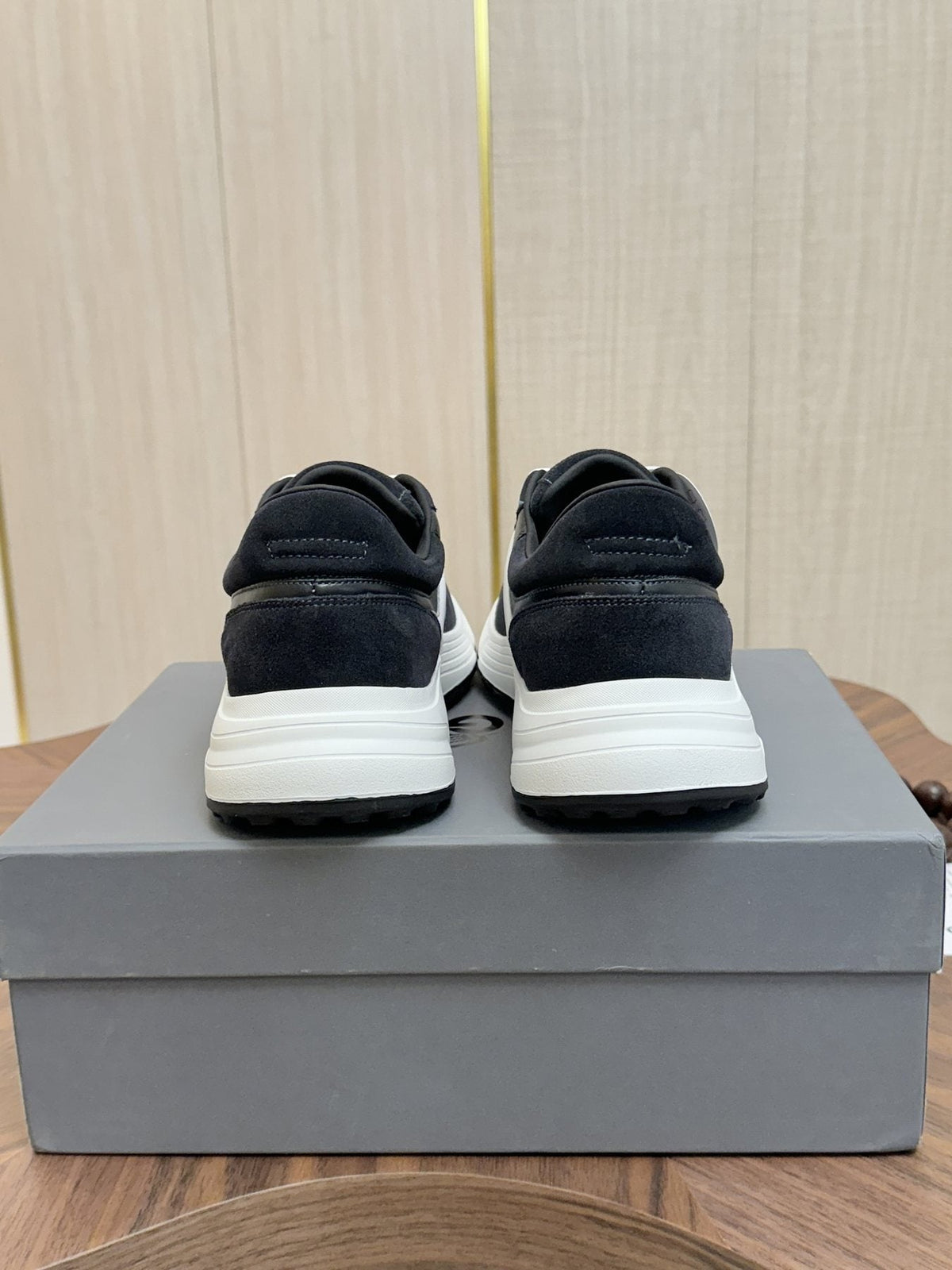 Hogan H-Stripes Platform Sneakers — back